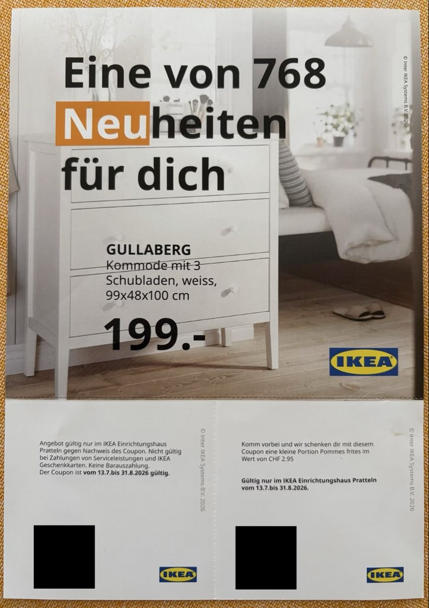 Ikea Buoni: Ikea Pratteln 15% Gutschein – Nuovo (secondo la descrizione) da Nunningen venduto da Chonggi 1