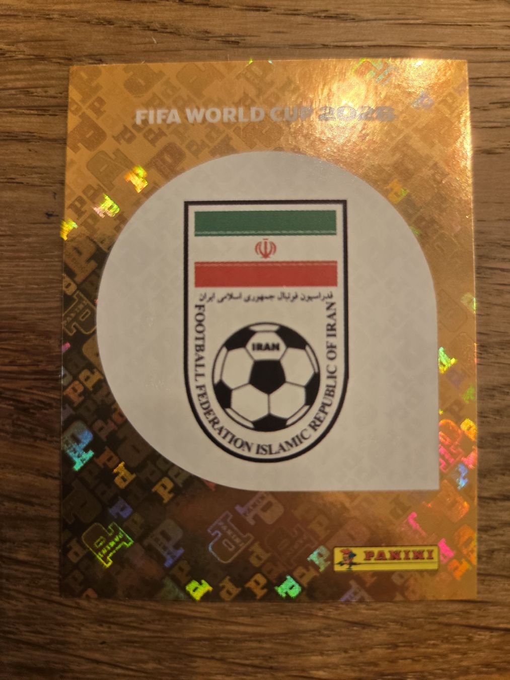 Panini Carte collezionabili: Panini Sticker 2026 IRN 1 – Nuovo (secondo la descrizione) da Luzern venduto da .Skylake.