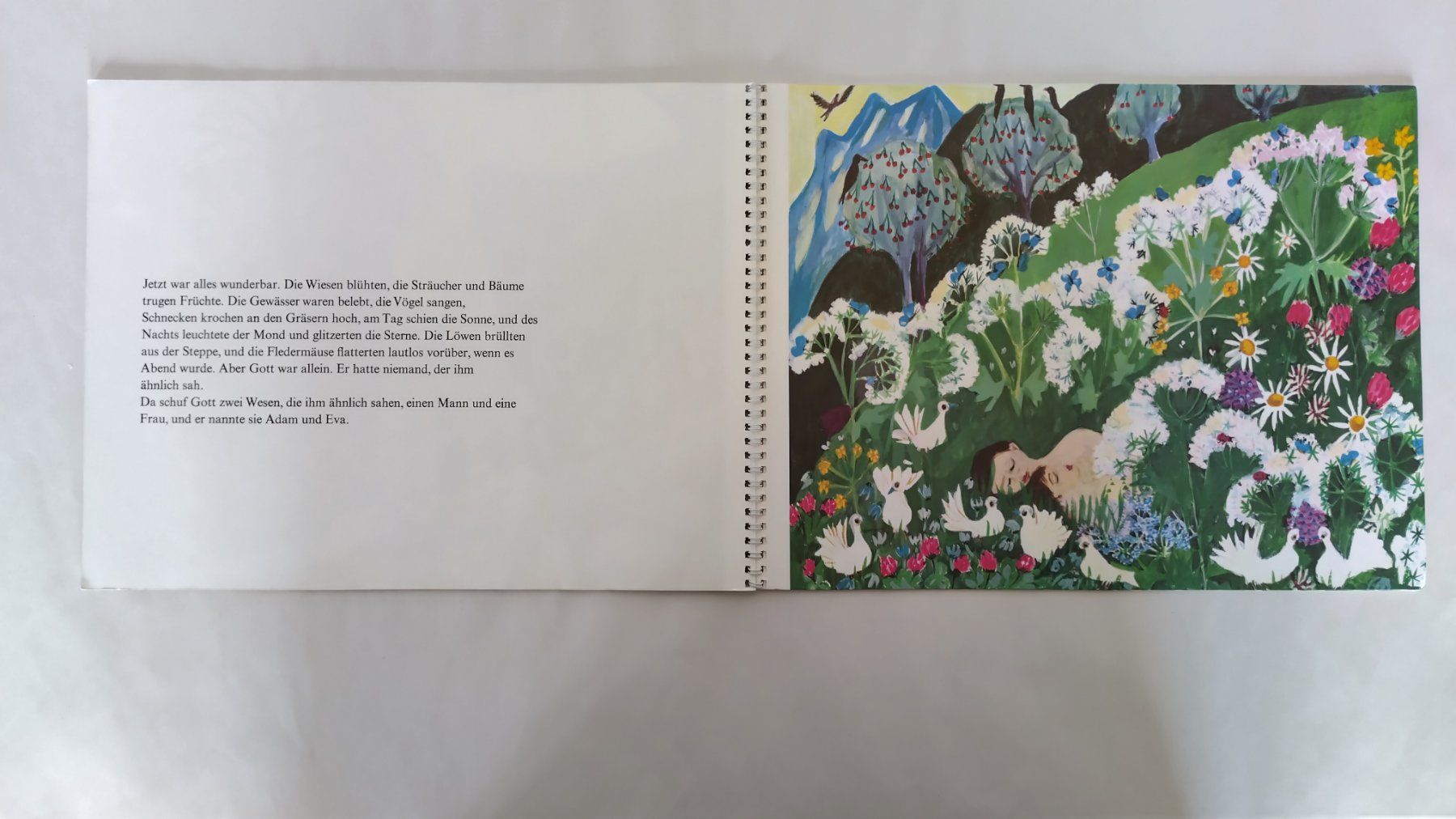 Libri: Die Geschichte vom Paradies / Bilderbuch 1972 Spralbindung – Usato da Bellach venduto da JingleJerry 4