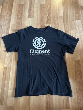 Element T-Shirt, schwarz, einf. Brustweite 48 cm
