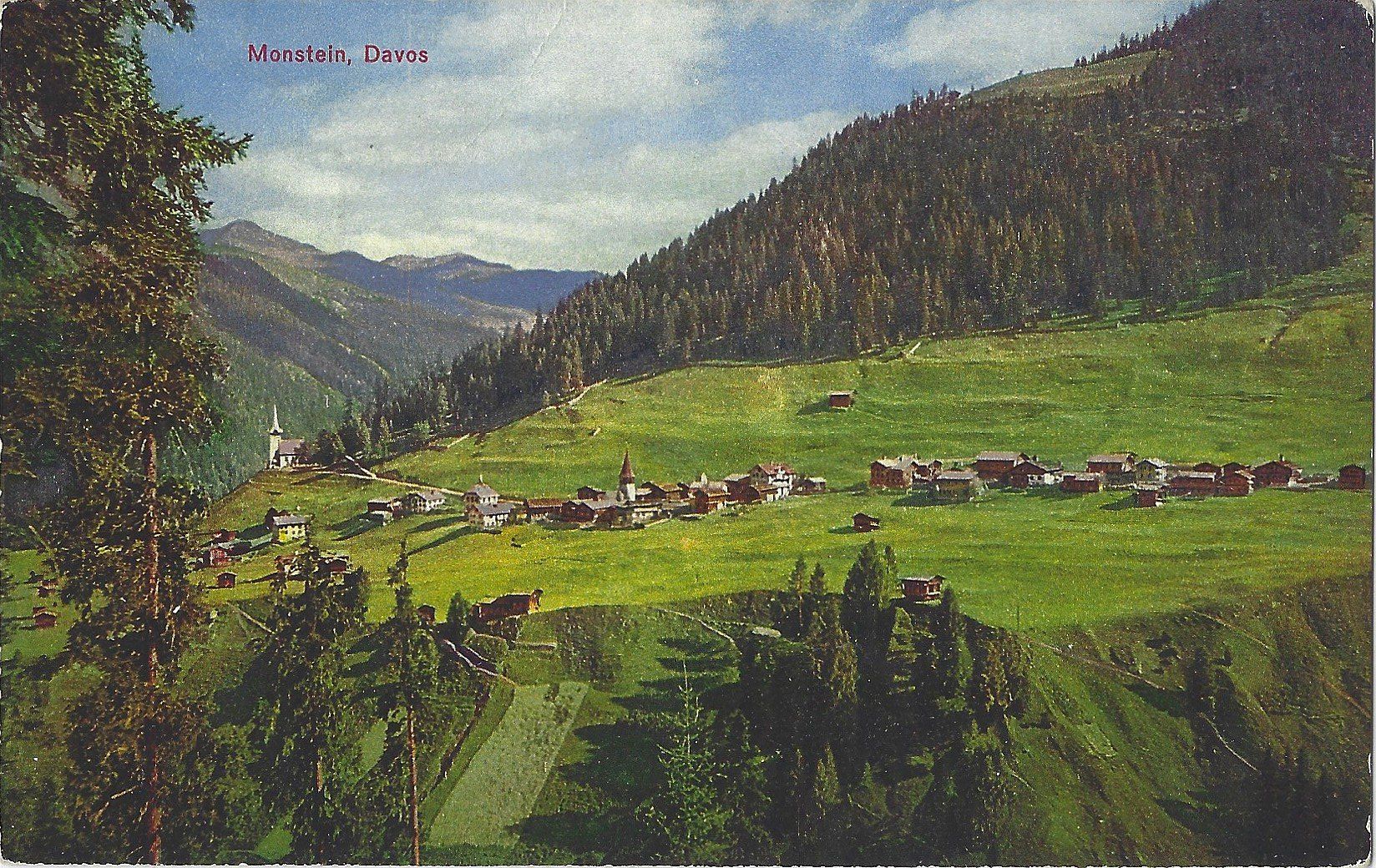 Cartes postales: Monstein,  Davos – D'occasion à Bütschwil par Jackson1A