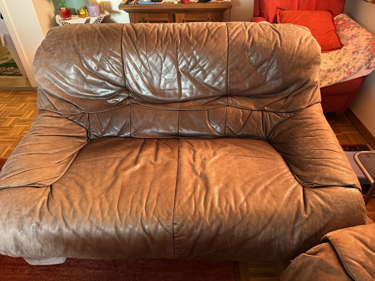 Sofas: Leder Sofa – D'occasion à Bülach par 02Sarah 2