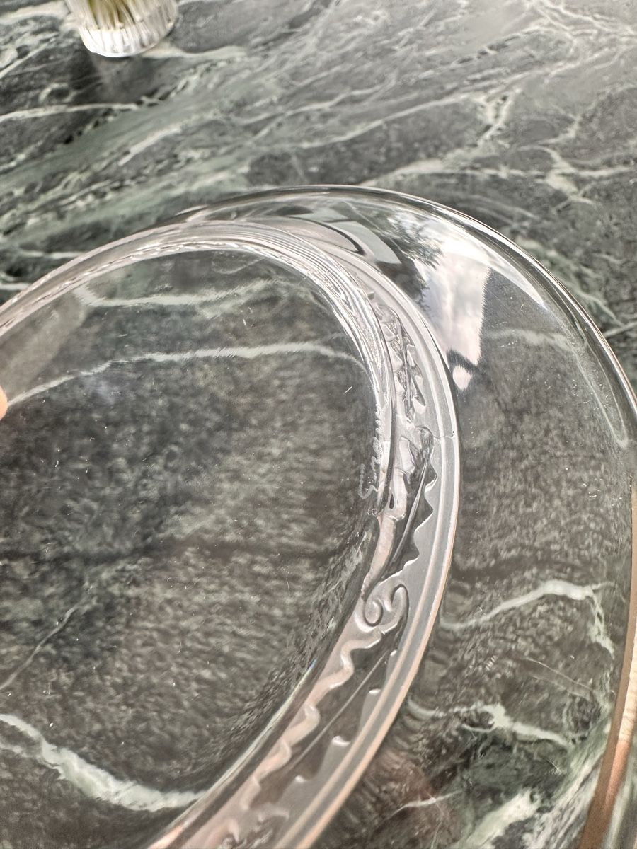 Lalique Piatti: Lalique dessert plates – Usato da Zürich venduto da Ele_fashionista 2
