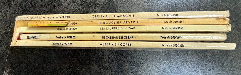 Fumetti: BD Lot N° 8 5x ASTERIX – Usato da Châtillon JU venduto da laoo 5