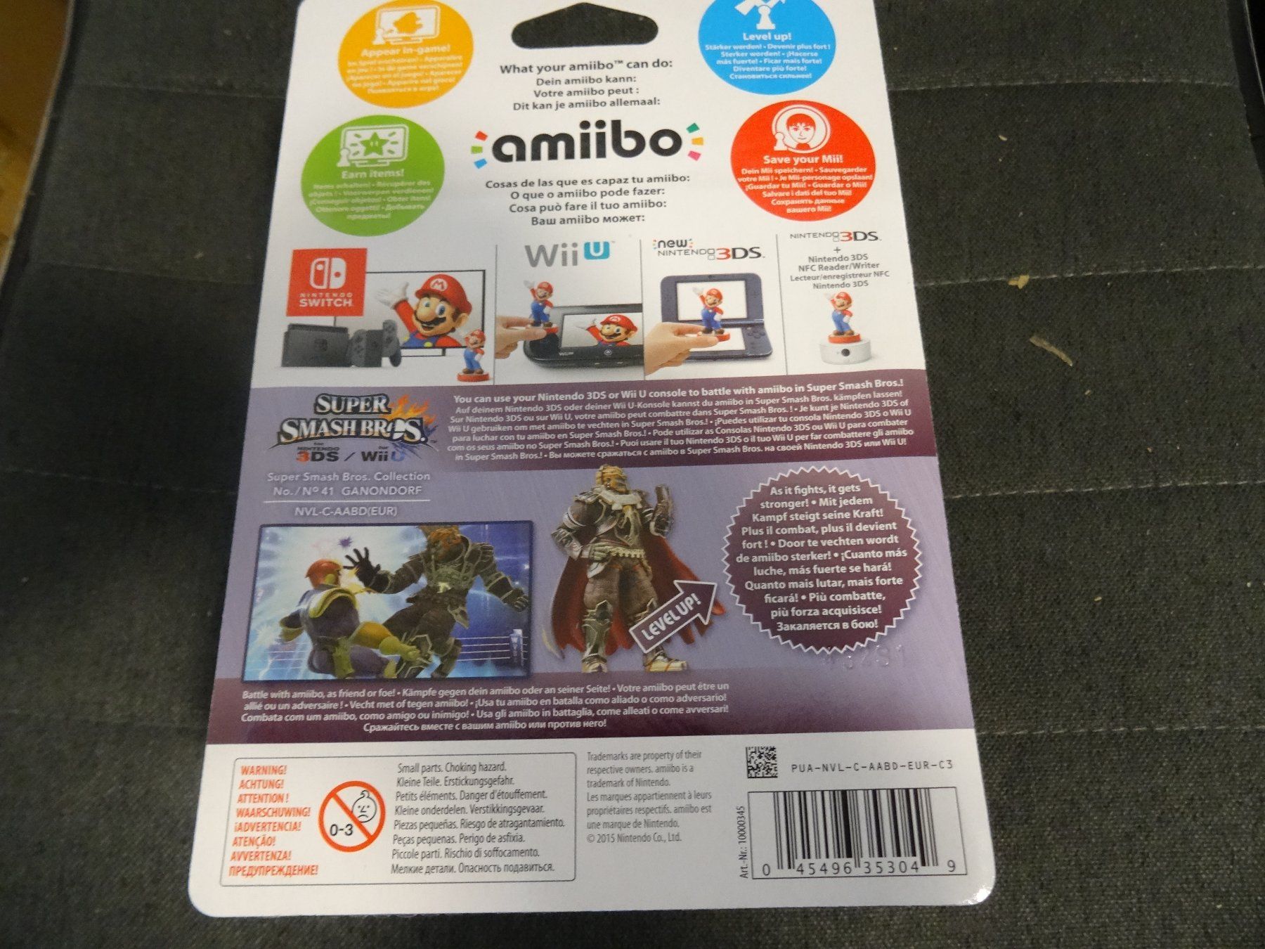 Nintendo Statuette: Amiibo Super Smash Bros No.41 Ganondorf NEUWARE – Nuovo e nell'imballaggio originale da Olten venduto da Disc-Ausverkauf 1