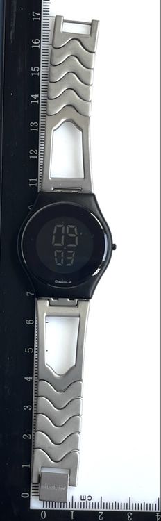 Swatch Orologi: Coole Swatch , schwarz, Stahlband – Usato da Grenchen venduto da chththl 6