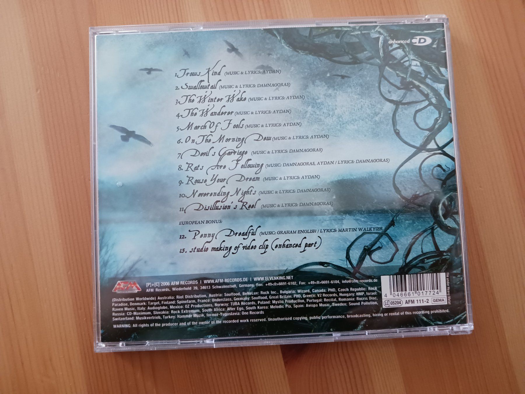 CD: Elvenking - The Winter Wake, CD 2006 – Usato da St. Gallen venduto da KCC 1