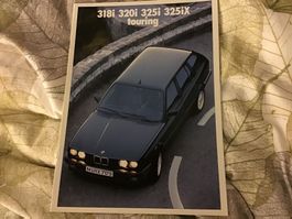 BMW 318i-325iX touring Verkaufsprospekt Januar 1989
