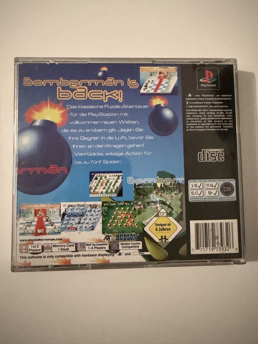 Sony Jeux: Bomberman World  PS 1 – D'occasion à Ennenda par SAMOURAI02 2