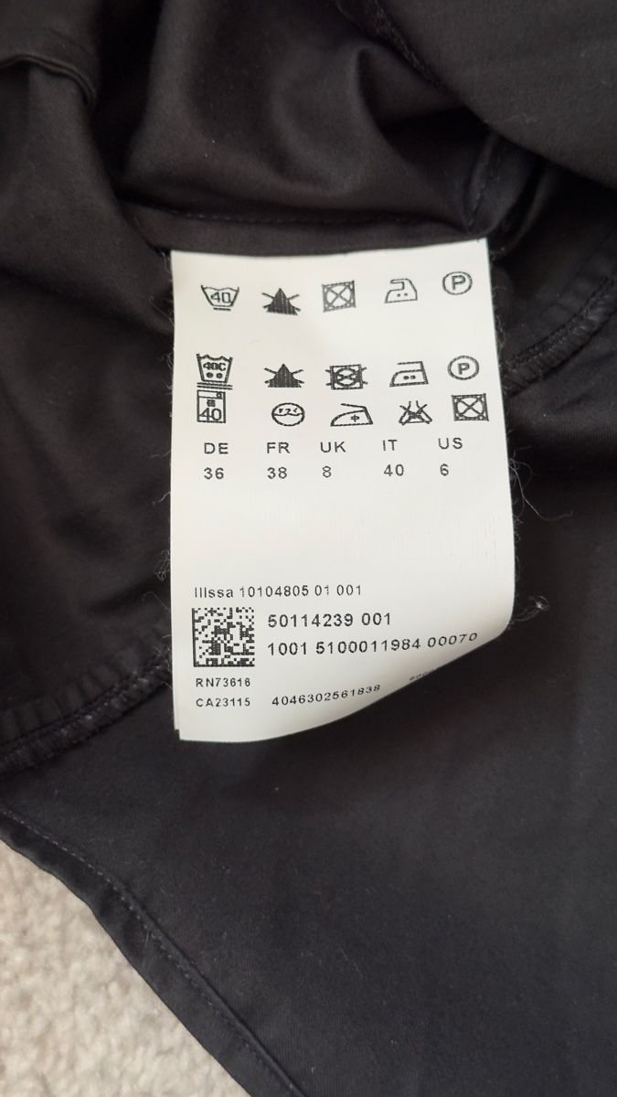 Hugo Boss Tops: Bluse Hugo Boss • Chemisier noir T36/S – Neu (gemäss Beschreibung) aus Vuippens von Anna_as 6