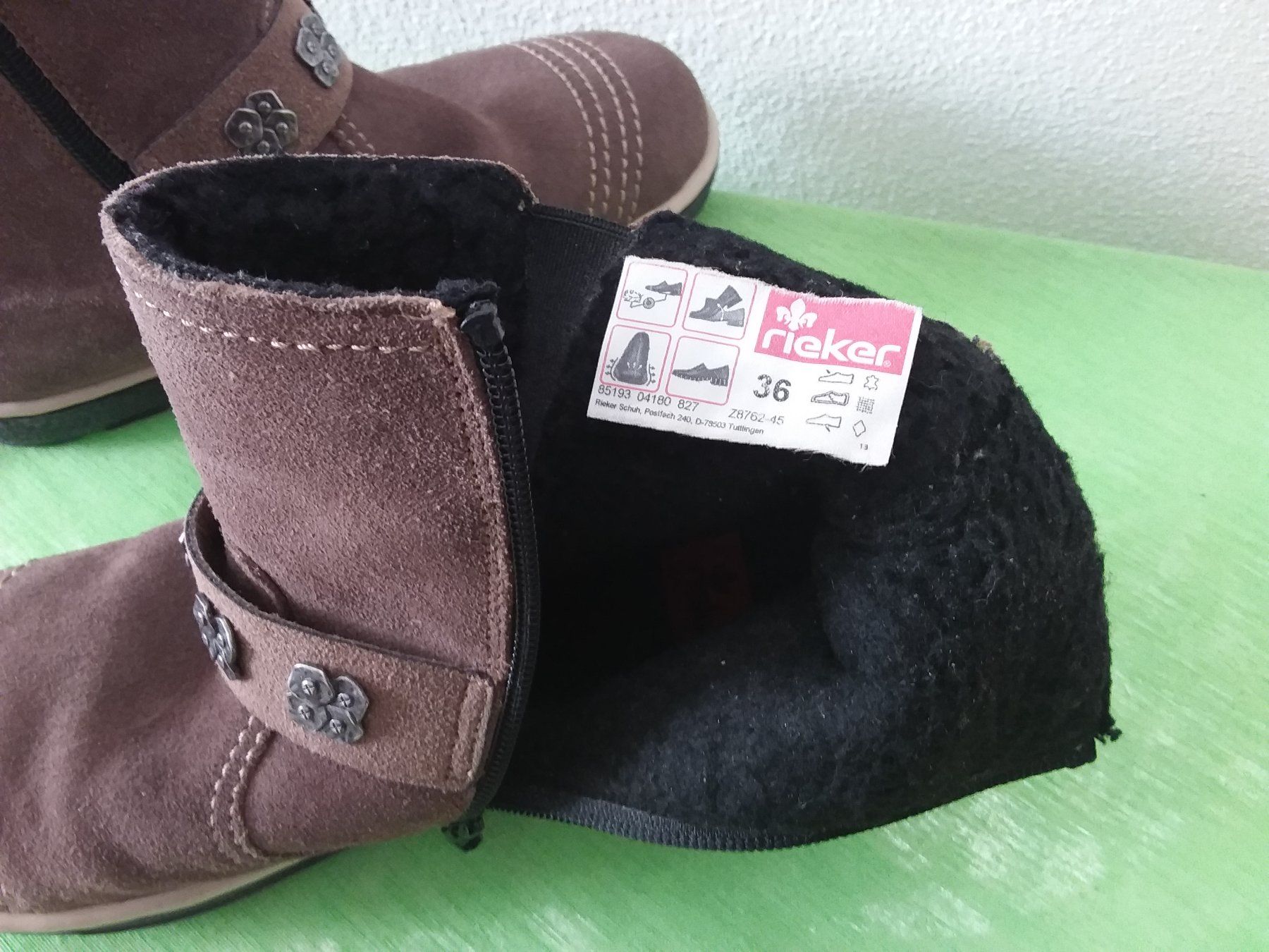 Rieker Scarpe da donna: RIEKER Winterstiefel, Gr 36 – Usato da Uitikon Waldegg venduto da Risibisi7 2