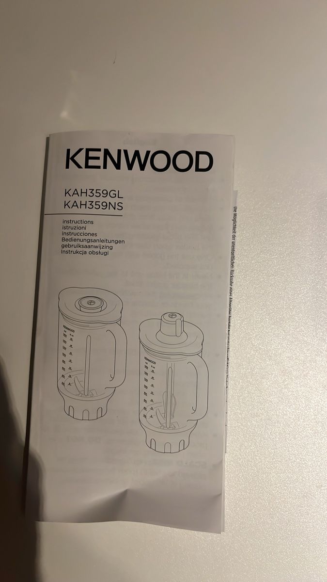 Kenwood Elettrodomestici da cucina: KENWOOD Mixer neuwertig  – Usato da Berneck venduto da Bonie6 1