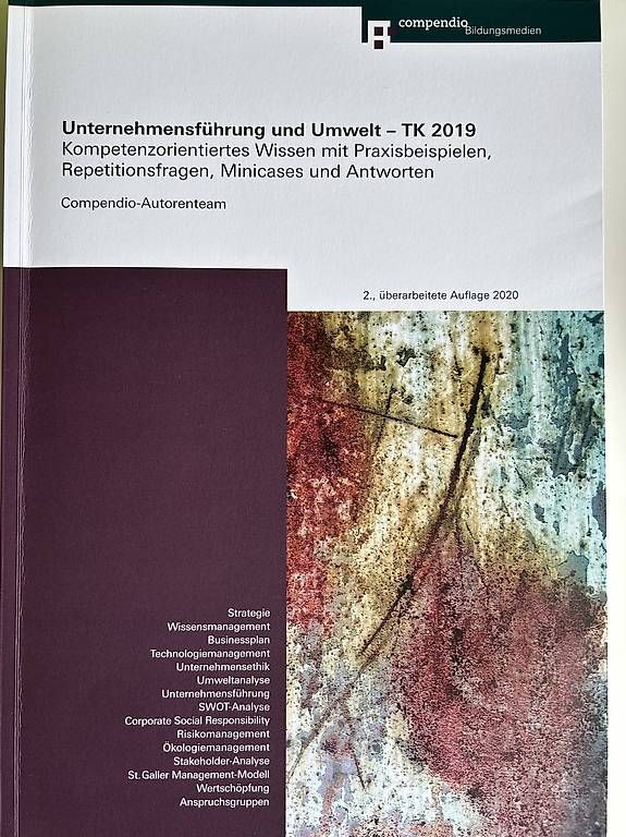 Libri: Unternehmensführung & Umwelt TK 2019 – Usato da Lommiswil venduto da gab_g9mm