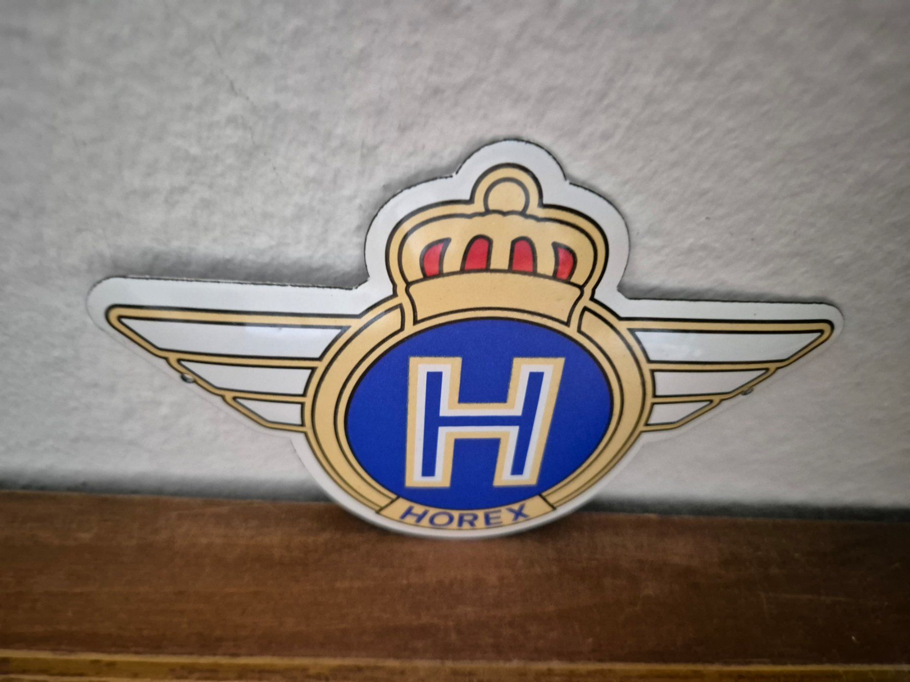 Horex Insegne: Emailschild Horex Motorrad Werkstatt Oldtimer Emaille Schild – Nuovo (secondo la descrizione) da Schaffhausen venduto da pfanis09 2