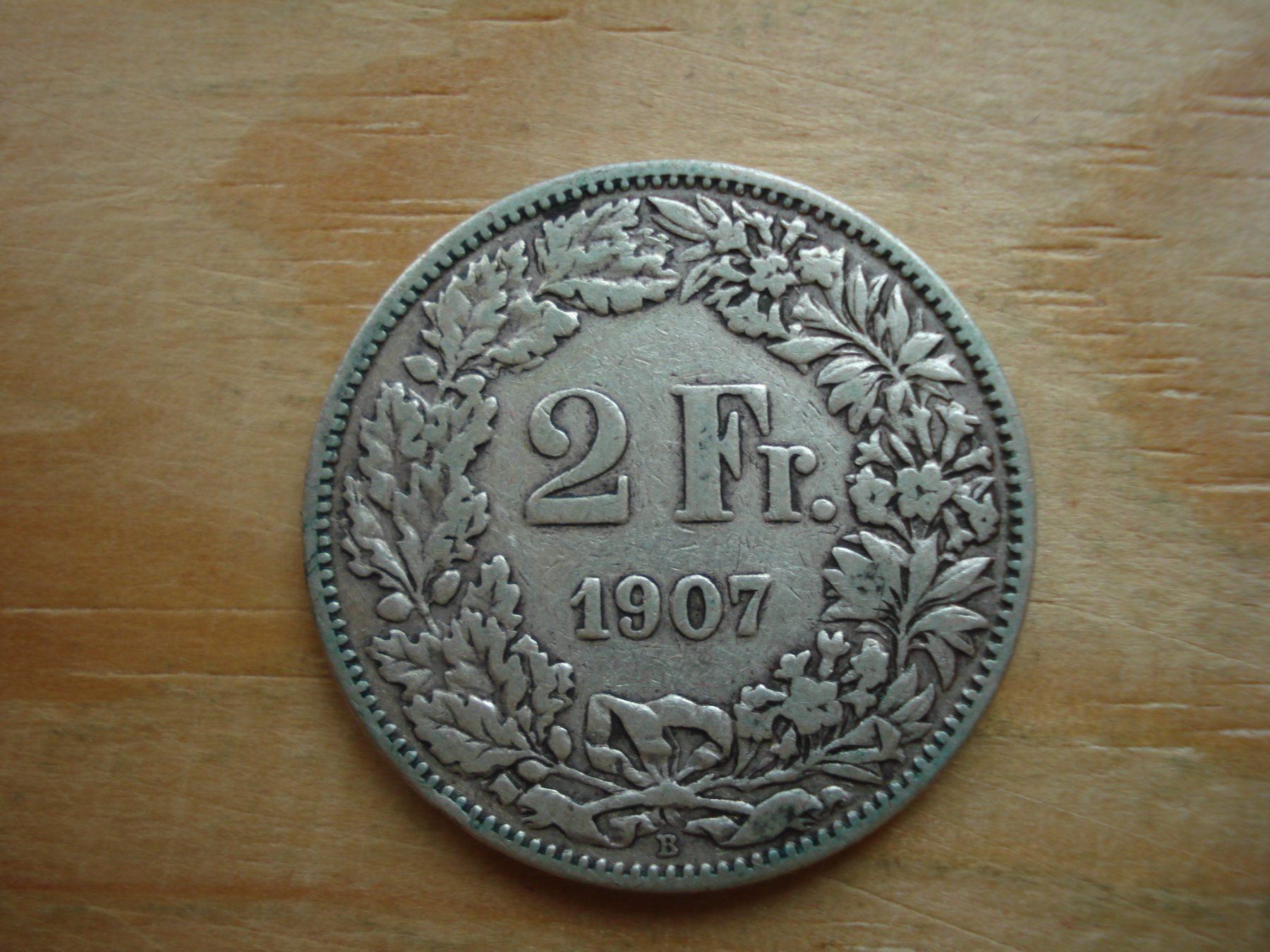 Tutti le monete: (S2) 2 Franken 1907 – Usato da Erlach venduto da Net-Coins