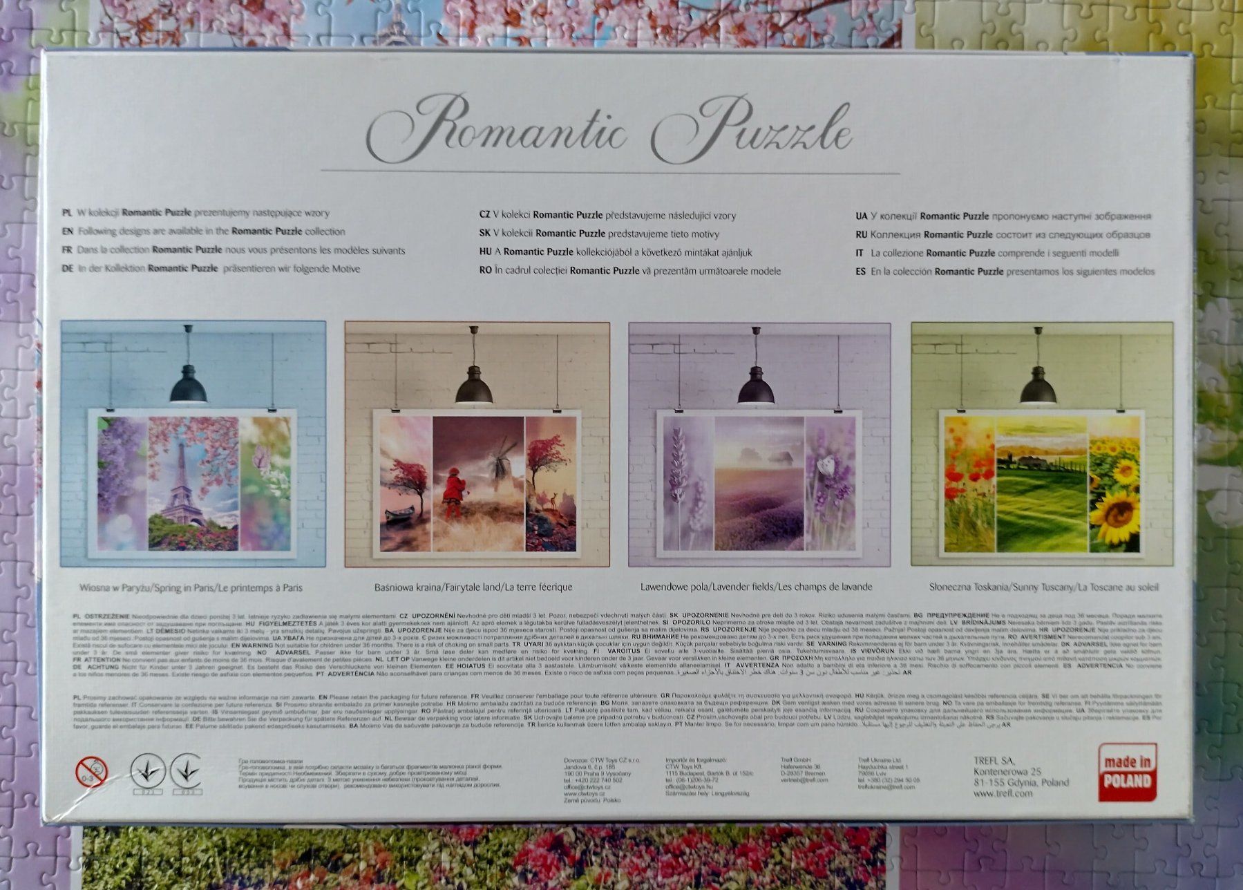 Puzzle: Romantic Puzzle Paris - 1000 Teile – Usato da Güttingen venduto da romli 2