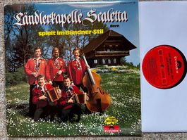 Ländlerkapelle Scaletta Spielt Im Bündner Stil LP GEWASCHEN