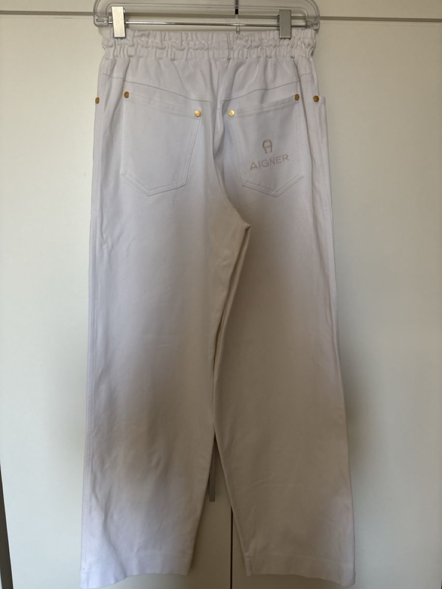 Aigner Pantaloni: Aigner Damen Hose gr.38 – Usato da Nebikon venduto da Draga25 3