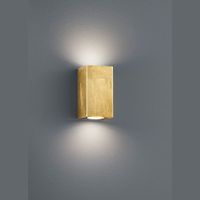 Wandleuchte, Gold, 15 cm x 8 cm, IP20