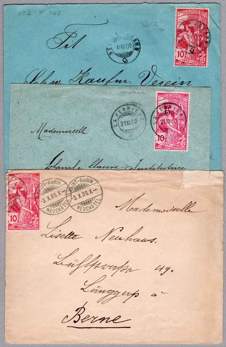 Buste & buste per spedizione: UPU 1900 – Usato da Vilters venduto da Jere3943 2
