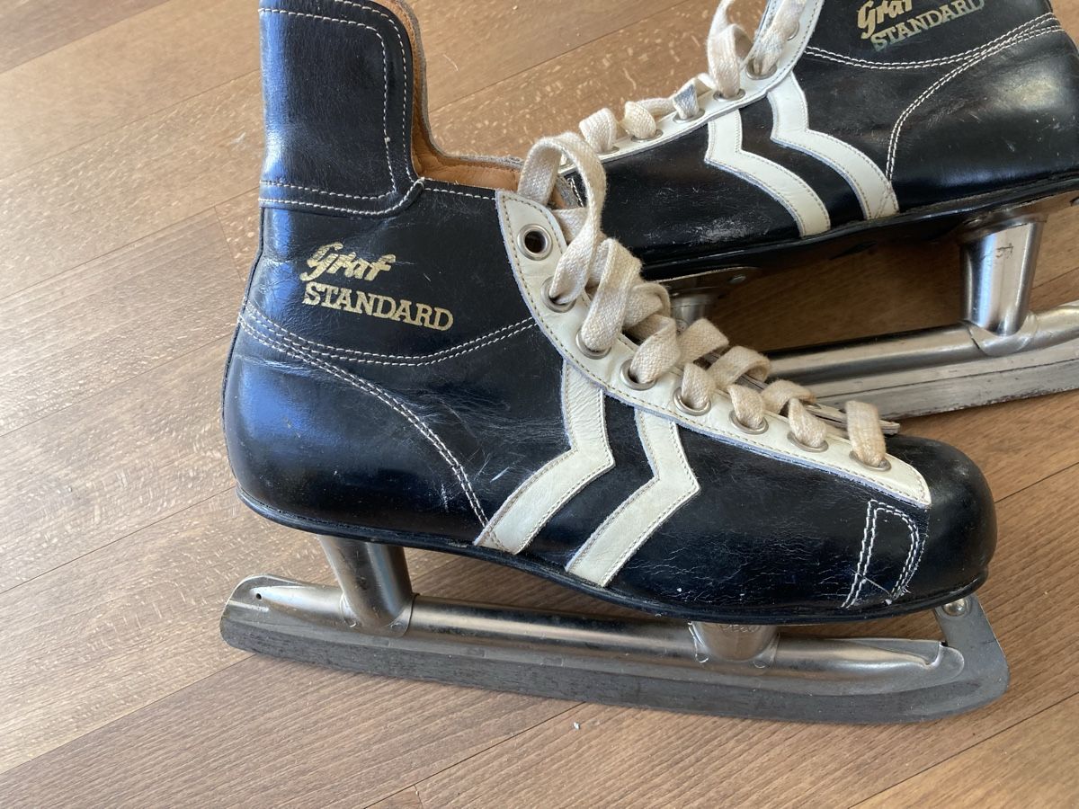 Graf Pattini da ghiaccio: Graf Standard Schlittschuhe, Grösse 36 - Eislaufen! – Usato da Winterthur venduto da silen 1