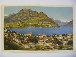 AK  Lugano - Paradiso e Monte Bré