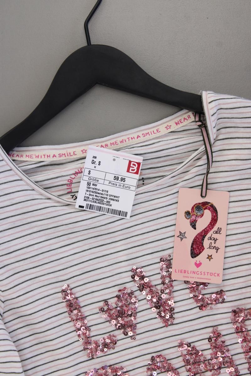 T-shirt: Lieblingsstück Ringelshirt Gr. S Langarm – Nuovo (secondo la descrizione) da Neustadt an der Waldnaab venduto da SecondLifeFashion 1