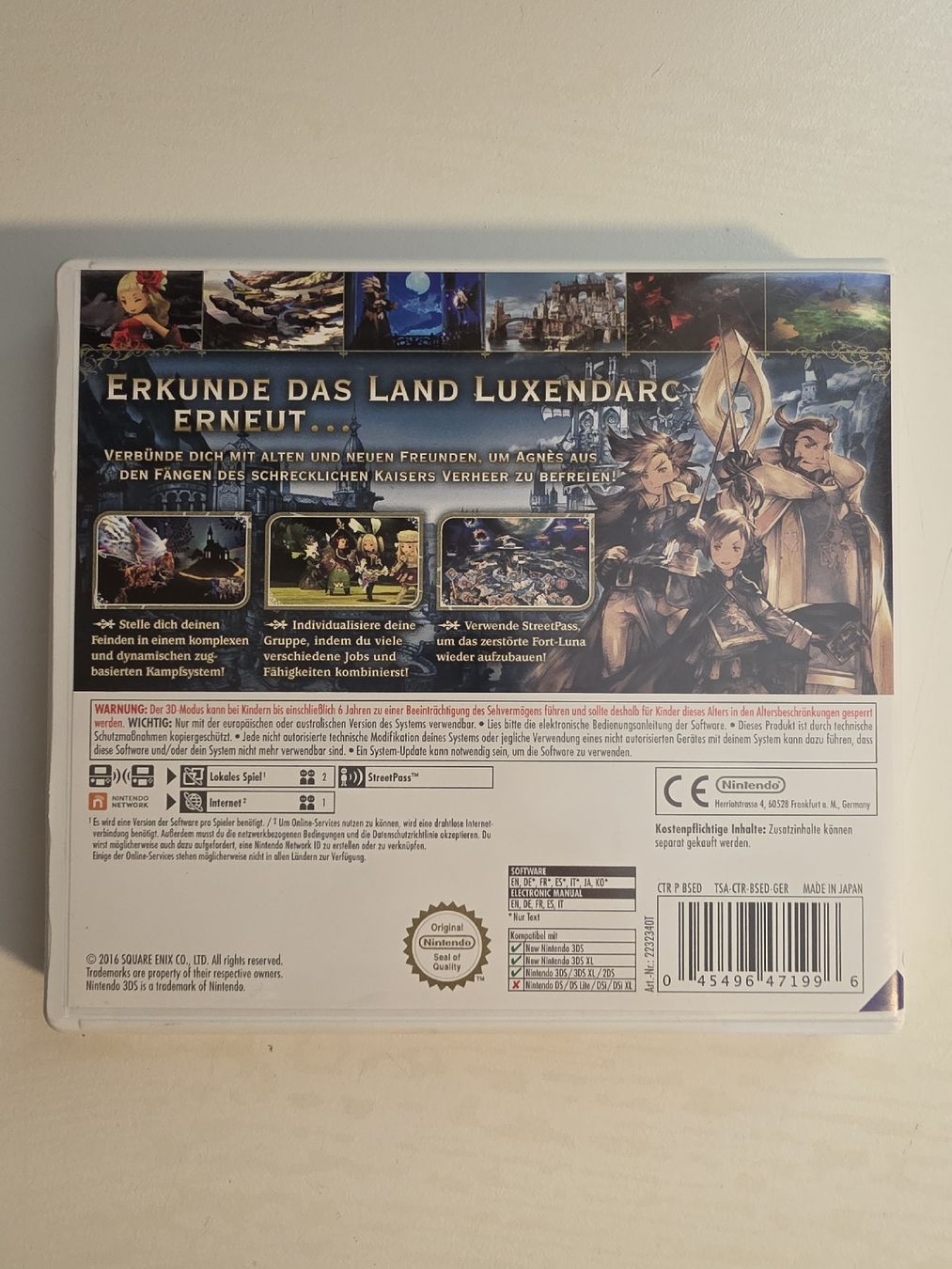 Nintendo Giochi: Bravely Second: End Layer Nintendo 3DS – Usato da Tafers venduto da whereyogamesat 1