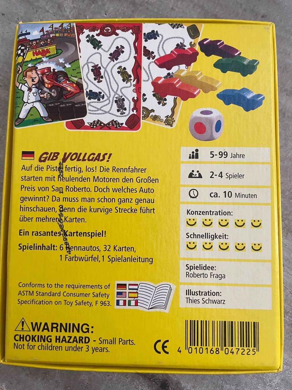 Haba Spiele: Gib Vollgas – Gebraucht aus Jona von Mafari 1