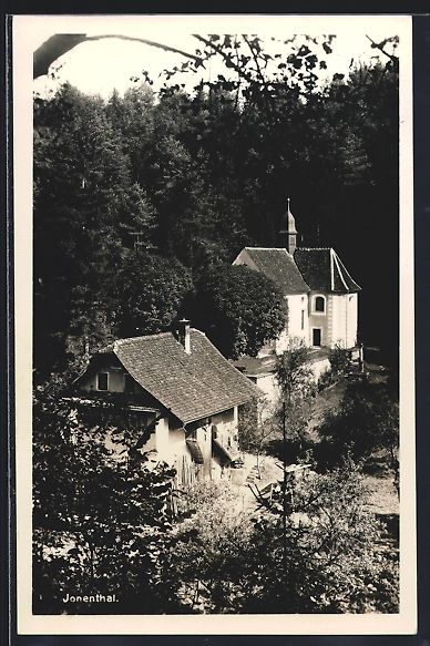 Cartoline postali: AK Jonen, Wallfahrtskapelle Jonental – Usato da Berlin venduto da bartko-reher