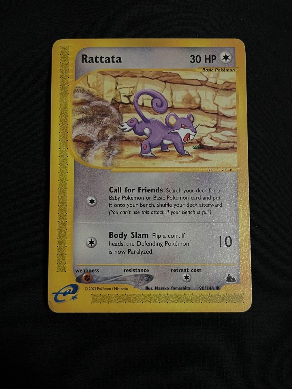 Pokémon Carte collezionabili: Pokémon - Rattata 90/144 – Usato da Sirnach venduto da mar_2bxd