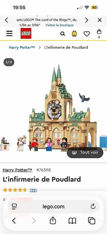Giocattoli: Lego Harry Potter Ensemble Chambre des secrets – Usato da Petit-Lancy venduto da simdaph 3