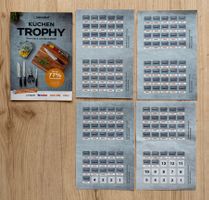 6 volle Sammelkarten * Küchen Trophy * Coop