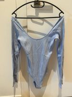 Monki Langarm Body Hellblau Grösse S 💙 super Zustand