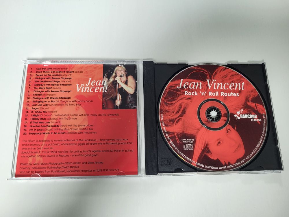 Jean Vincent - Rock 'n' Roll Routes - CD (Neu (gemäss Beschreibung)) in ...