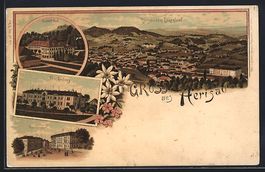 Litho Herisau, Krankenhaus, Poststrasse,