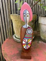 Frank Coronado (1955) Holzfigur Skulptur Mahagoni, Dominikan