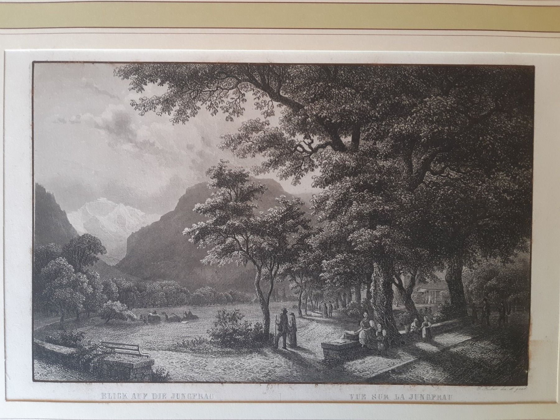Grafiken & Lithographien: Lot Lithos Lawinensturz, etc. – Gebraucht aus Grindelwald von carro5 4