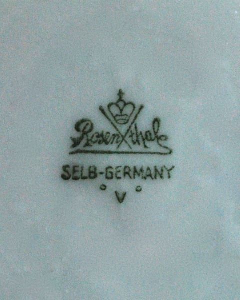 Set di piatti: Moccaservice 50er, Manufaktur Rosenthal – Usato da Winterthur venduto da Trouvailles-77 8