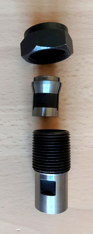 Oberfräsen-Spannzange 12mm - Kompatibel Mit DeWalt DW616, DW618, DW621K Modellen