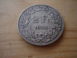 (D2) 2 Franken 1914