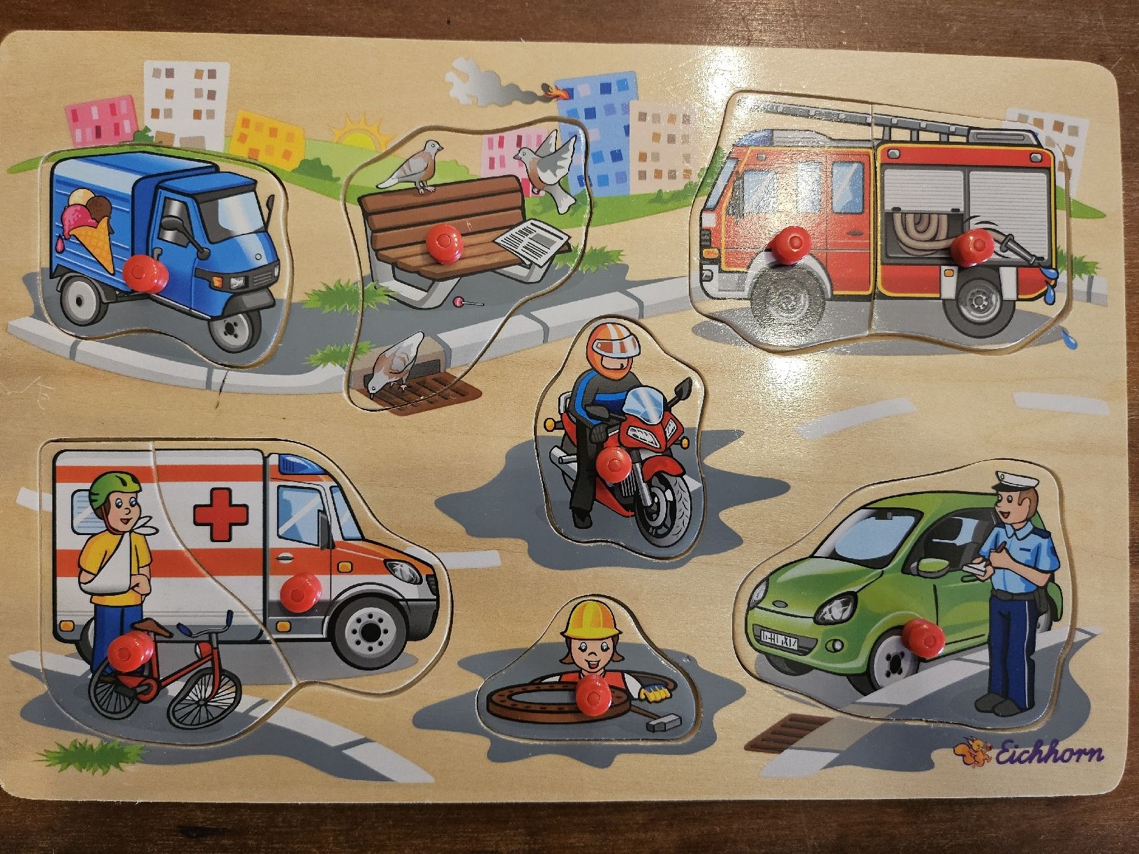 Puzzle: Holz Puzzle  – Usato da Baar venduto da Naedels-Kreationen 3
