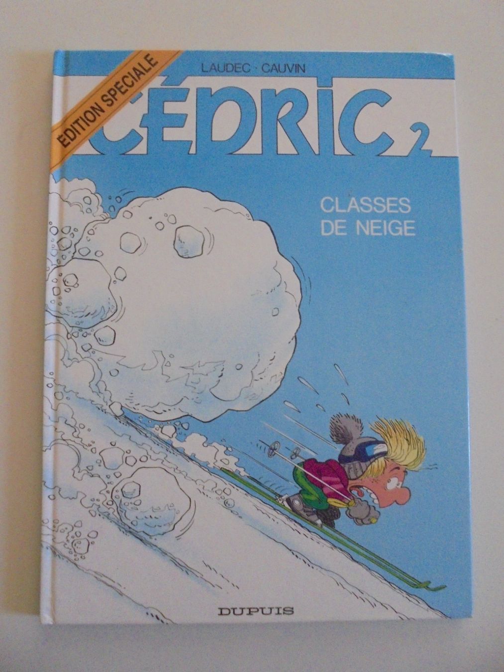 Fumetti: Cédric " 2  : Classes de neige ( édition spéciale) " 1997 – Usato da Eclépens venduto da Consuelo