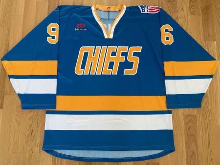 CHIEFS MILANO # 96 TODISCO MAILLOT ITALIEN HOCKEY MAGLIA XL