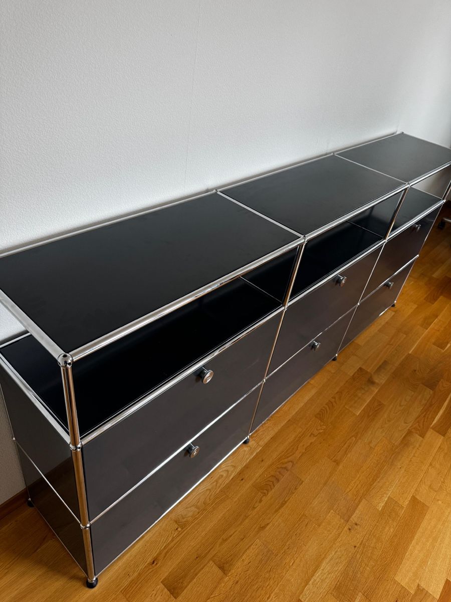 USM Scaffali: USM Haller Sideboard Anthrazitgrau Inklusive Lieferung/Aufba – Usato da Balsthal venduto da Designhaus.Schmitt 3