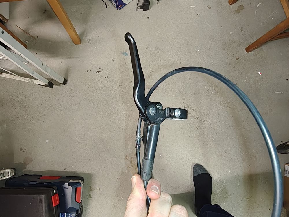 Shimano Pièces détachées: Shimano MT410 Scheibenbremse länge 80cm – D'occasion à Brislach par d.baumgartner.82 4
