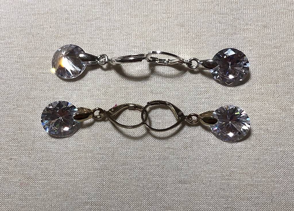 Orecchini pendenti & Orecchini a lobo: Modeschmuck Ohrhänger Set  – Usato da Aarburg venduto da Noemi.H