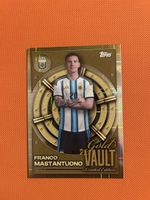 Sammelkarte Franco Mastantuono Topps Gold Vault GV-3