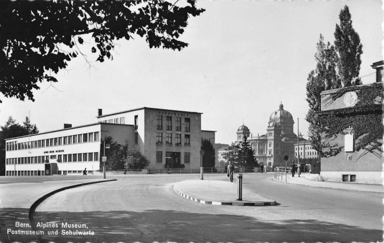 Cartoline postali: 4x Gruss aus BERN - Alpines Museum, Uni, etc. – Usato da Winterthur venduto da SchatzchischtliWinti 6