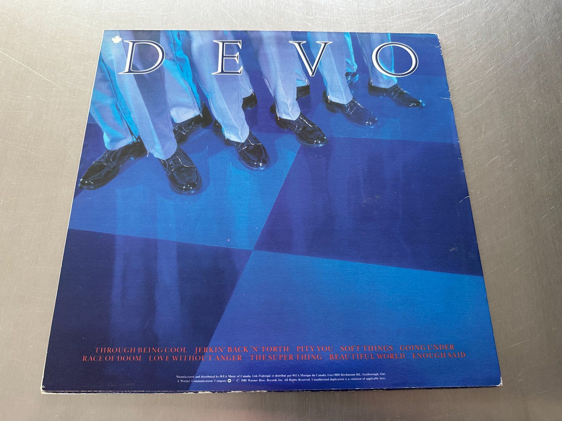 Dischi in vinile: DEVO LP NEW TRADITIONALISTS – Usato da Sion venduto da jaipur1401 1